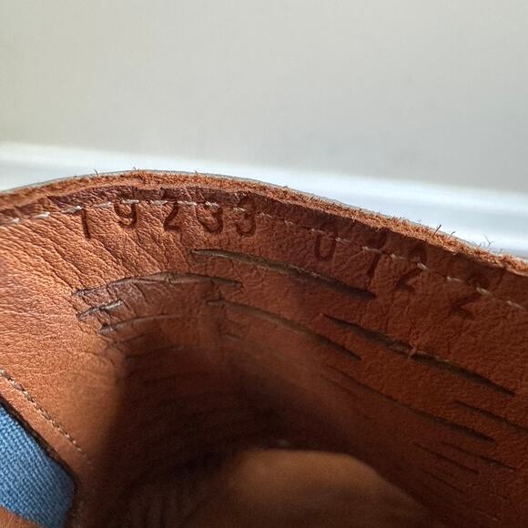 Spring Step Womens Sz 40 EU 9.5 US Newday Slip-On Shoe Leather Flats Blue - Picture 12 of 13